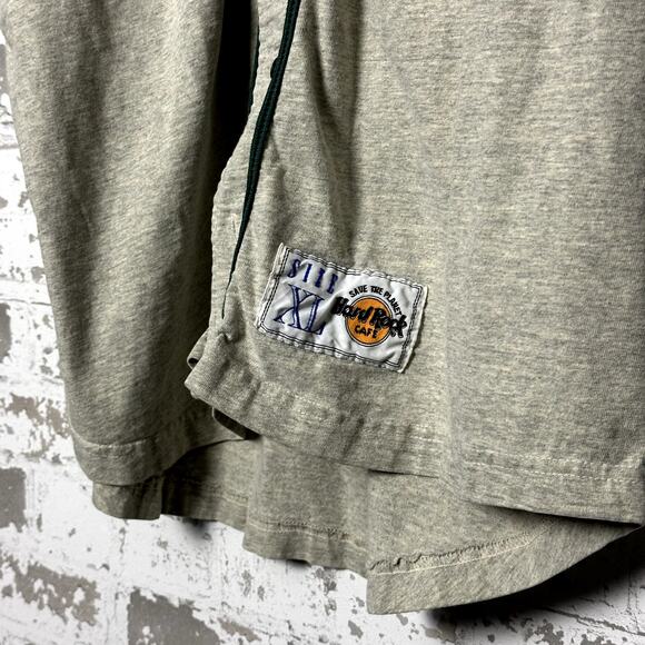 Hard Rock Cafe Save The Planet Button Up Jersey Size XL Cotton - Picture 4 of 8